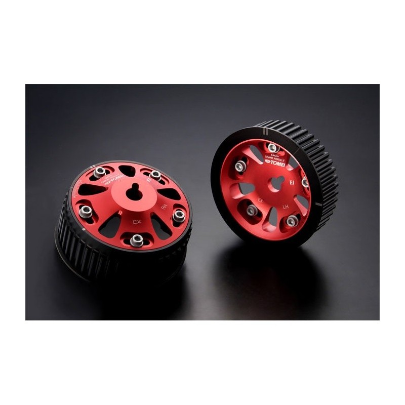Poulies réglables TOMEI Arbres a cames échappement GT/WRX/STI 1999-2007