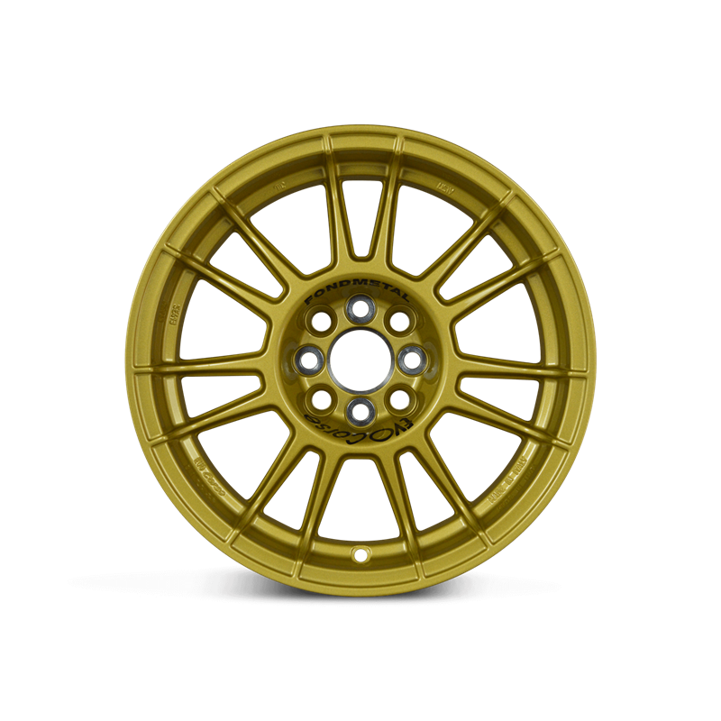 Evo Corse X3MAZero 13x8" 4x98/108 ET0, Doré (Fiat / Peugeot / Citroen)