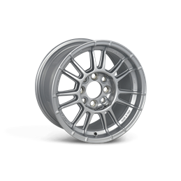 Evo Corse X3maZero 13x8" 4x108 ET0, Gris Argenté (Ford Escort Mk1)