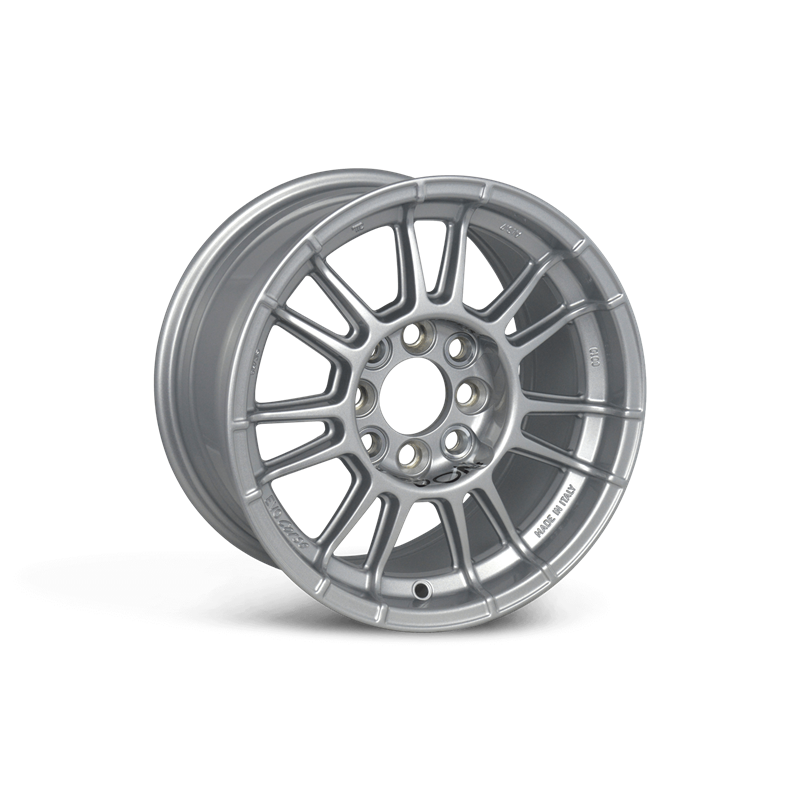 Evo Corse X3maZero 13x8" 4x108 ET0, Gris Argenté (Ford Escort Mk1)