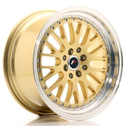 JR Wheels JR10 17x8 ET35 4x100/114.3 Or / Bord Poli