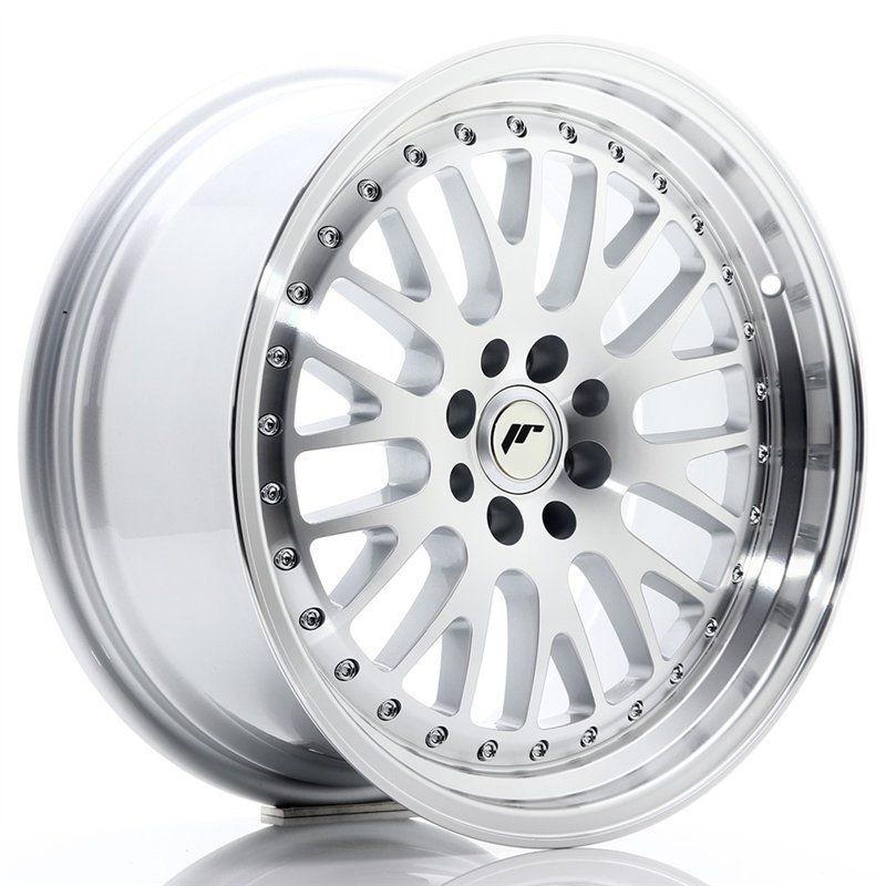 Japan Racing JR10 17x8 ET35 4x100/114 Gris Argenté / Poli