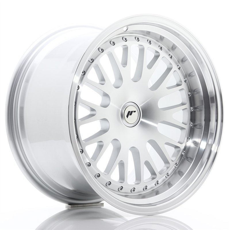 Japan Racing JR10 18x10,5 ET12-25 BLANK Gris Argenté / Poli