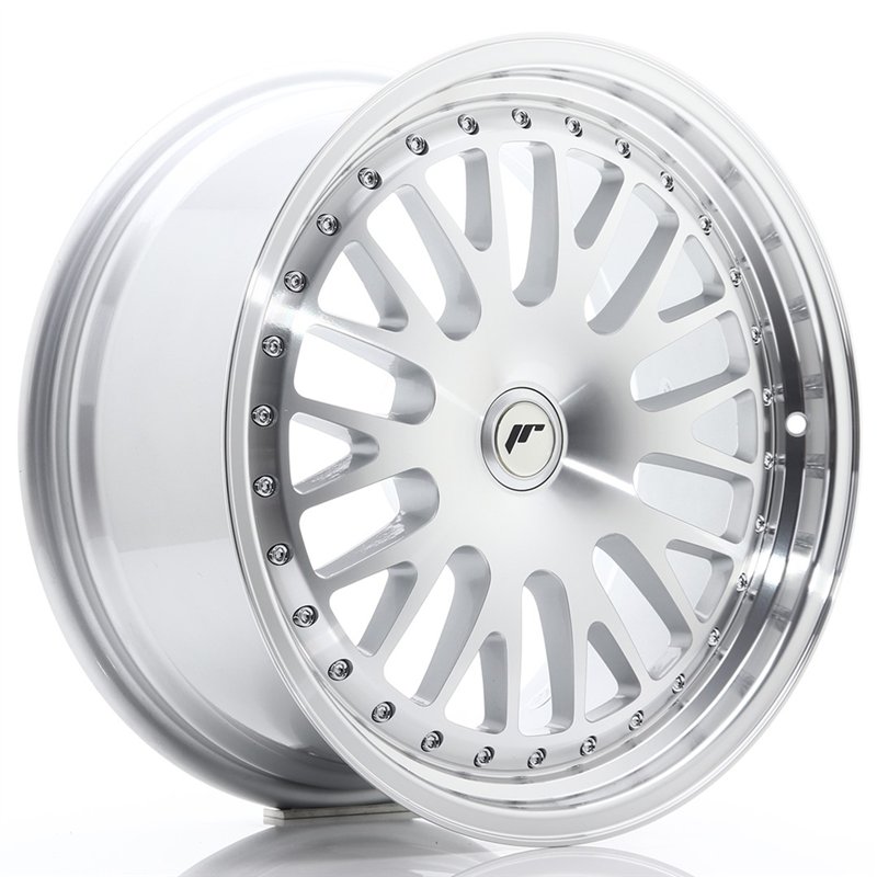 Japan Racing JR10 18x8,5 ET20-45 BLANK Gris Argenté / Poli