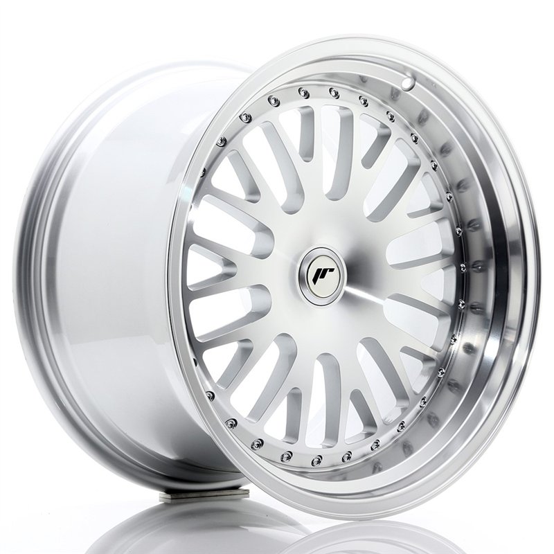 Japan Racing JR10 19x11 ET15-30 BLANK Gris Argenté / Poli