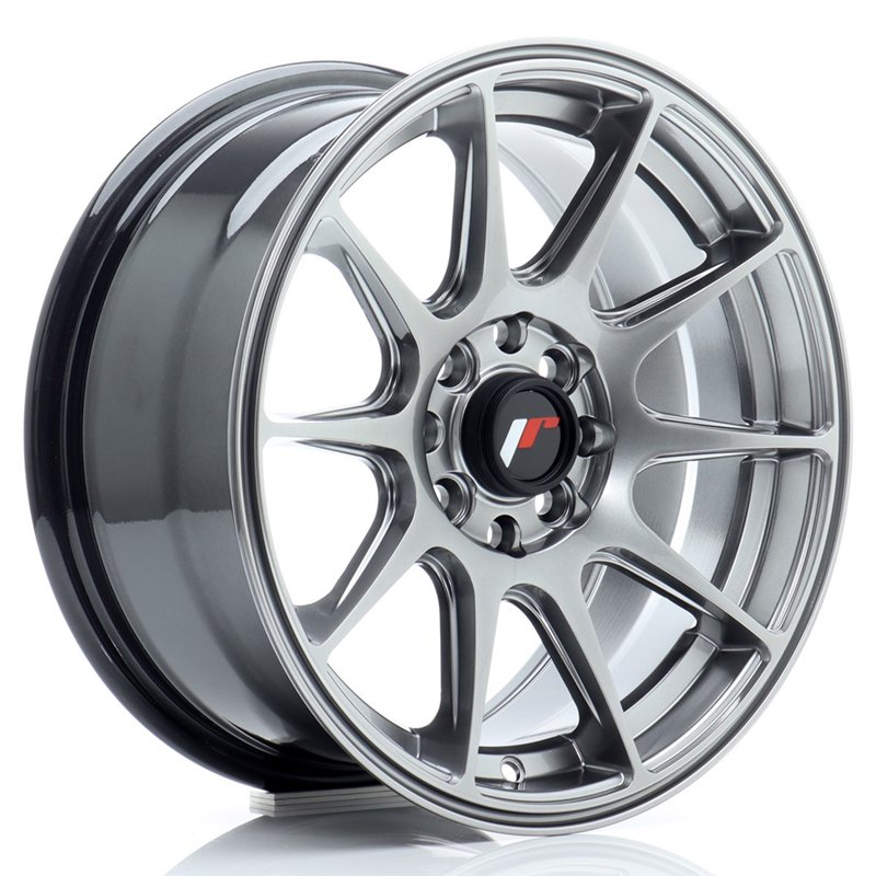 Japan Racing JR-11 15x7" 4x100/108 ET30, Hyper Black