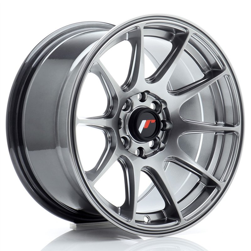 Japan Racing JR11 15x8 ET25 4x100/114 Hyper Black
