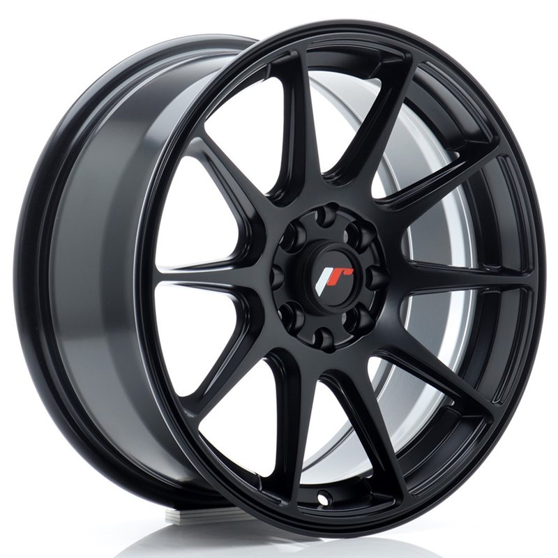 Japan Racing JR-11 16x7" 4x100/108 ET25, Noir Mat