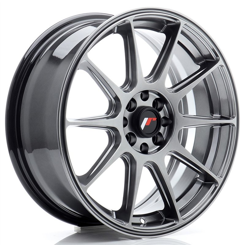 Japan Racing JR11 17x7 ET25 4x100/108 Hyper Black