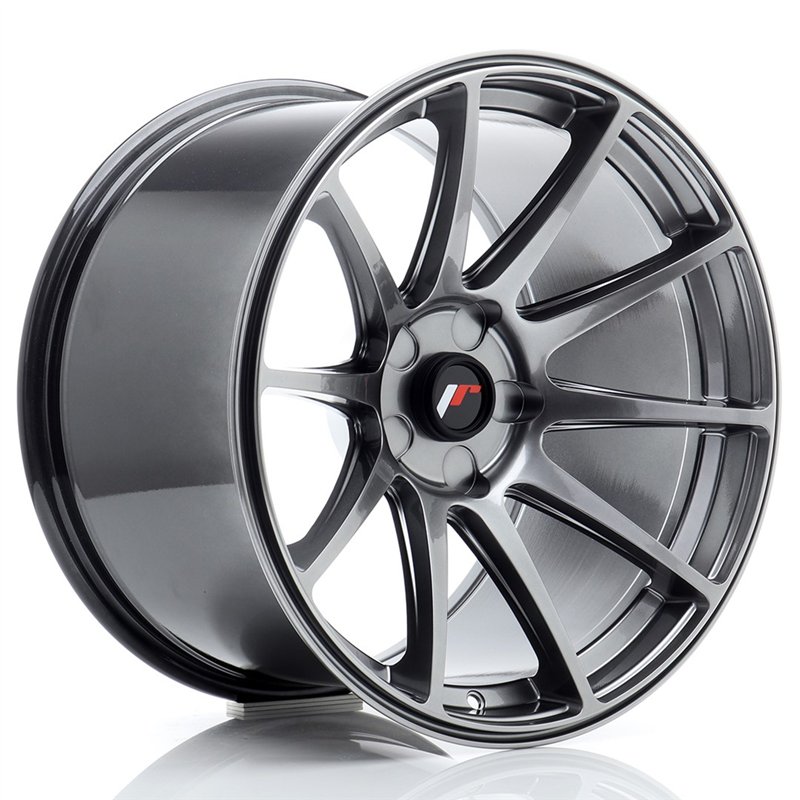 Japan Racing JR-11 Extreme Concave 18x10.5" (5 trous - sur mesure) ET0-25, Hyper Black