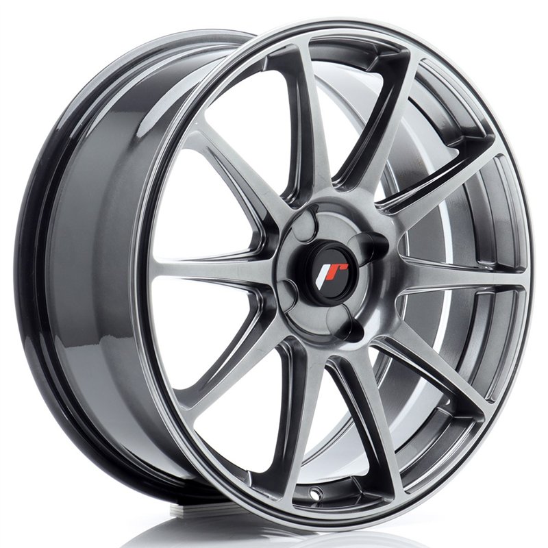 Japan Racing JR11 18x7,5 ET20-40 4H BLANK Hyper Black