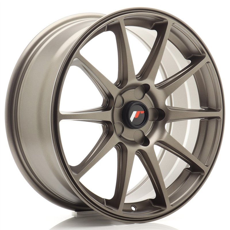 Japan Racing JR-11 18x7.5" (5 trous - sur mesure) ET20-40, Bronze