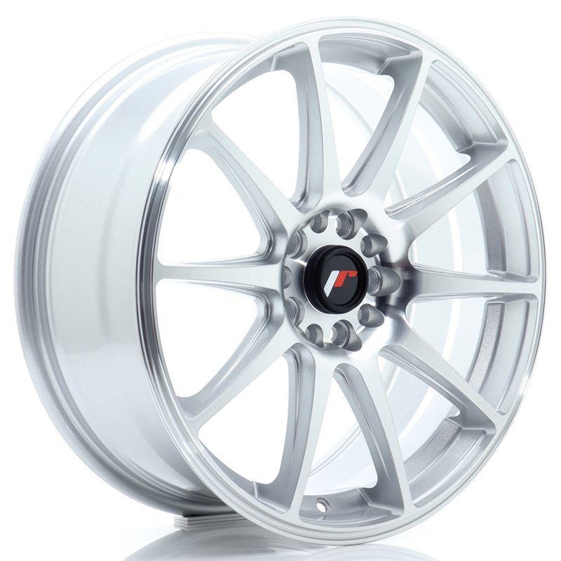 Japan Racing JR-11 18x7.5" 5x112/114.3 ET40, Gris Argenté