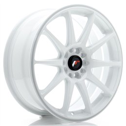 Japan Racing JR-11 18x7.5" 5x112/114.3 ET40, Blanc