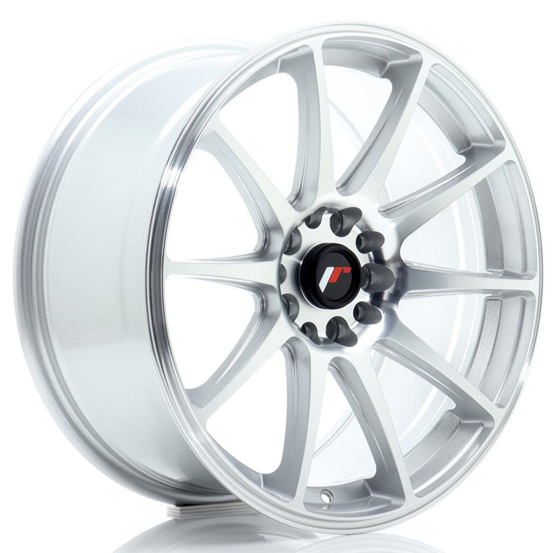 Japan Racing JR-11 18x8.5" 5x100/108 ET35, Gris Argenté