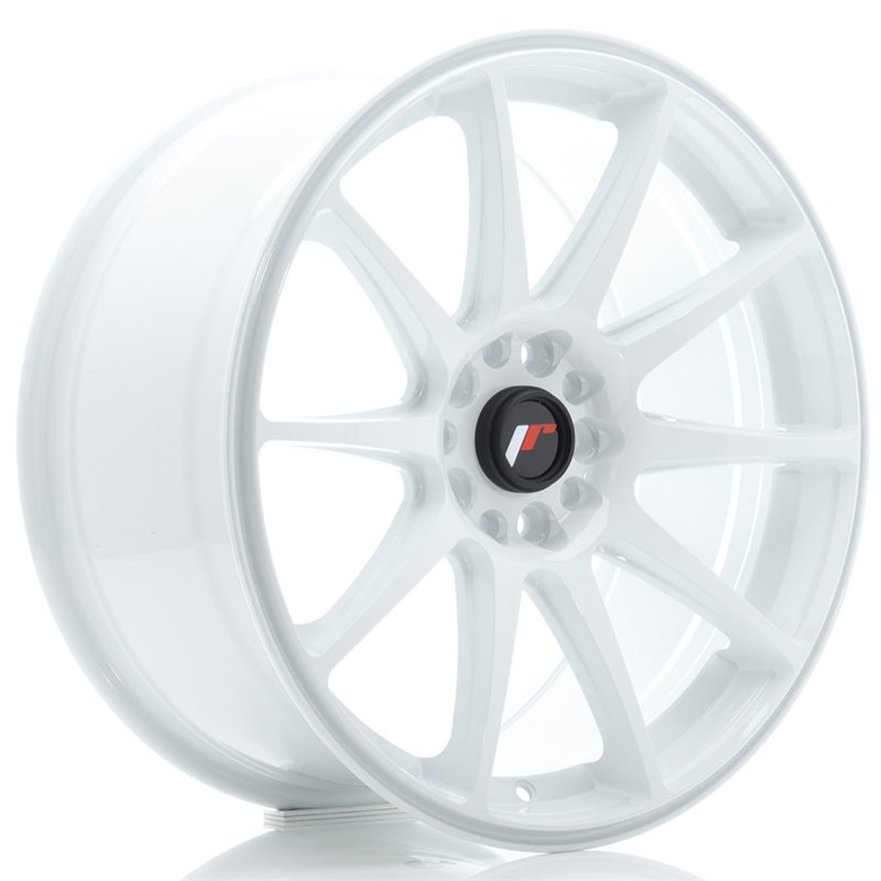 Japan Racing JR-11 18x8.5" 5x112/114.3 ET40, Blanc