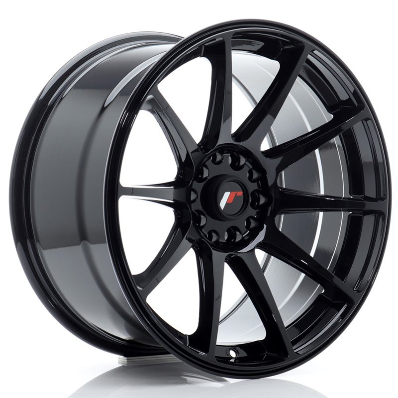 Japan Racing JR-11 Extreme Concave 18x9.5" 5x100/108 ET30, Noir Brillant