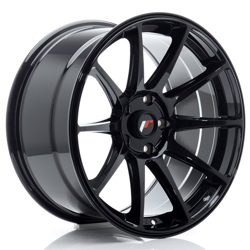 Japan Racing JR-11 Extreme Concave 18x9.5" 5x120 ET30, Noir Brillant