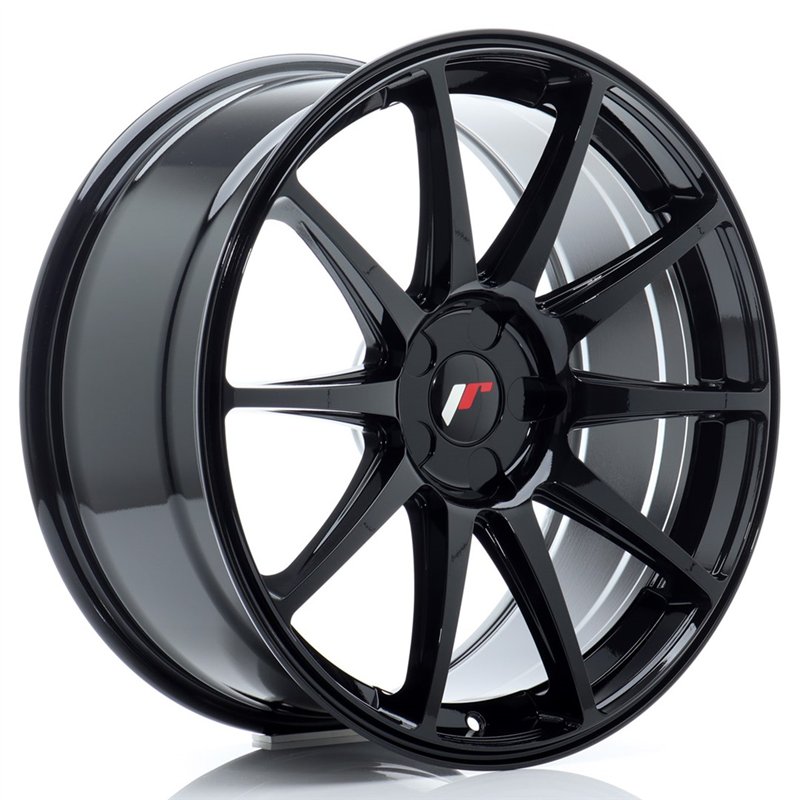 Japan Racing JR11 19x8,5 ET40 5x112 Noir Brillant
