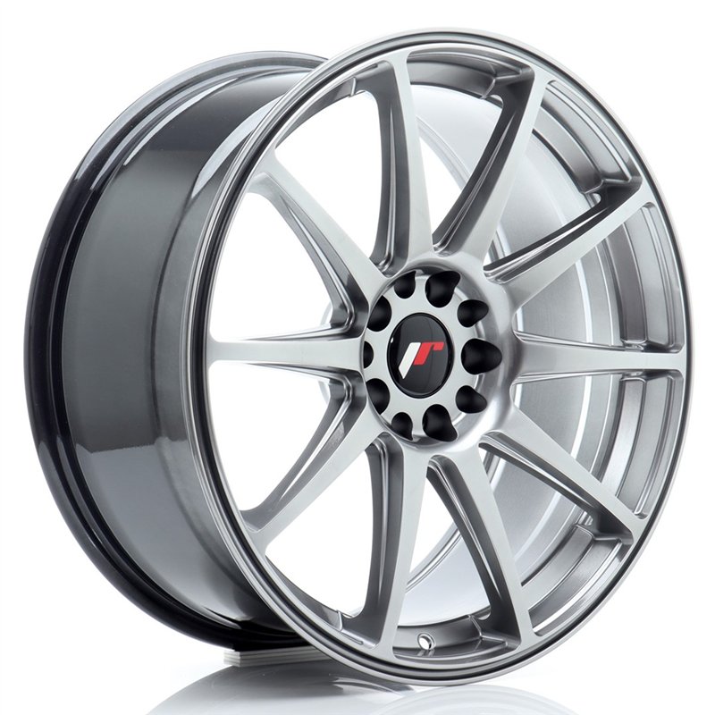 Japan Racing JR-11 19x8.5" 5x112/114.3 ET42, Hyper Black