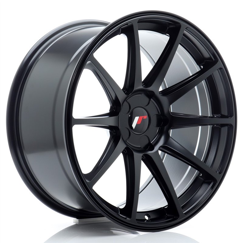 Japan Racing JR-11 Extreme Concave 19x9.5" (5 trous - sur mesure) ET15-35, Noir Mat