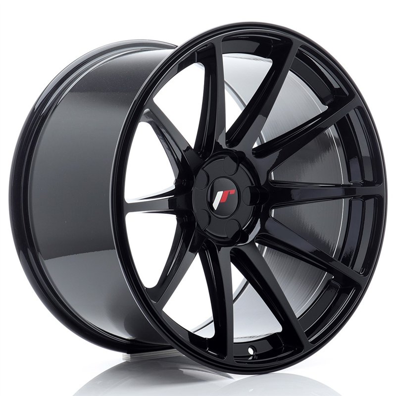Japan Racing JR11 20x11 ET20-30 5H BLANK Noir Brillant