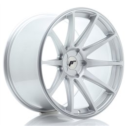 Japan Racing JR11 20x11 ET20-30 5H BLANK Hyper Gris Argenté