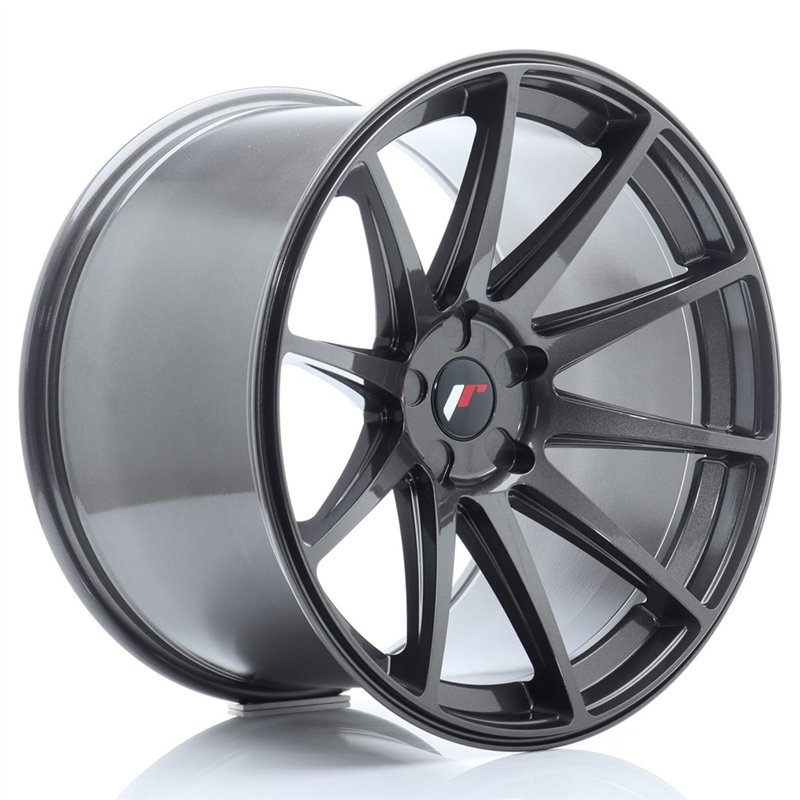 Japan Racing JR-11 Extreme Concave 20x12" (5 trous - sur mesure) ET20-42, Hyper Gray