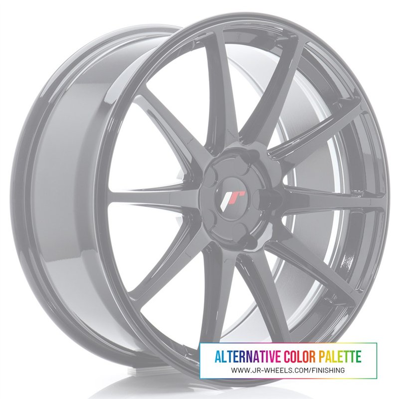 Japan Racing JR-11 20x8.5" (5 trous - sur mesure) ET20-35, Couleur Personnalisée !