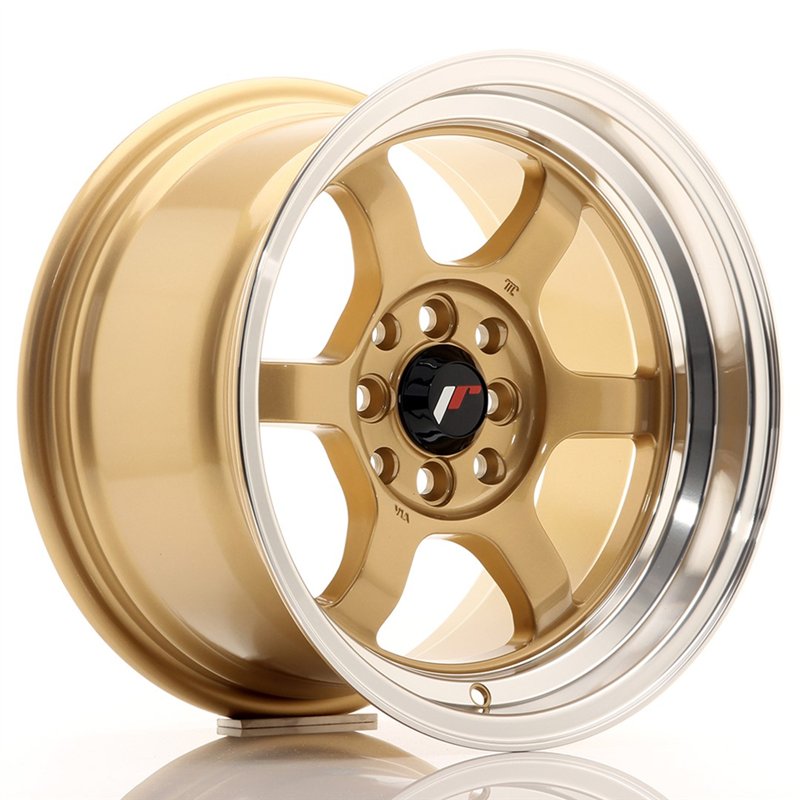 JR Wheels JR12 15x8.5 ET13 4x100/114.3 Or / Bord Poli