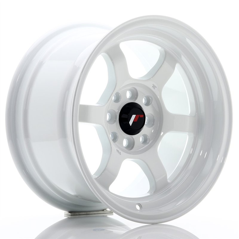 JR Wheels JR12 15x8.5 ET13 4x100/114.3 Blanc