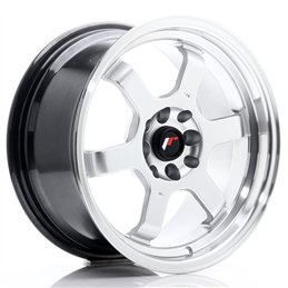 JR Wheels JR12 16x8 ET33 4x100/108 Hyper Silver / Bord Poli