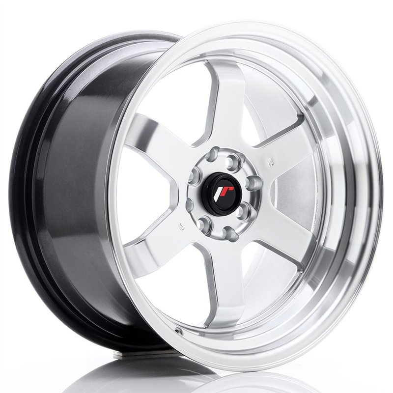 JR Wheels JR12 17x9 ET25 5x100/114.3 Hyper Silver / Bord Poli