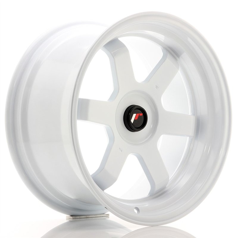 Japan Racing JR-12 17x9" (4 & 5 trous - sur mesure) ET25, Blanc
