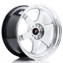 JR Wheels JR12 18x9 ET30 5x112/114.3 Hyper Silver / Bord Poli