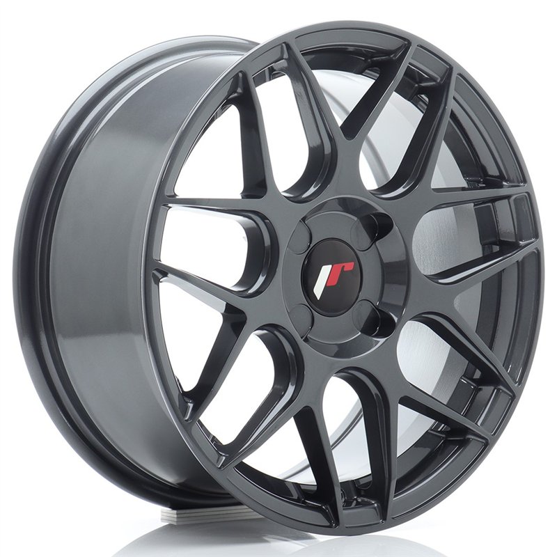 Japan Racing JR-18 16x7" (4 trous - sur mesure) ET20-35, Hyper Gray