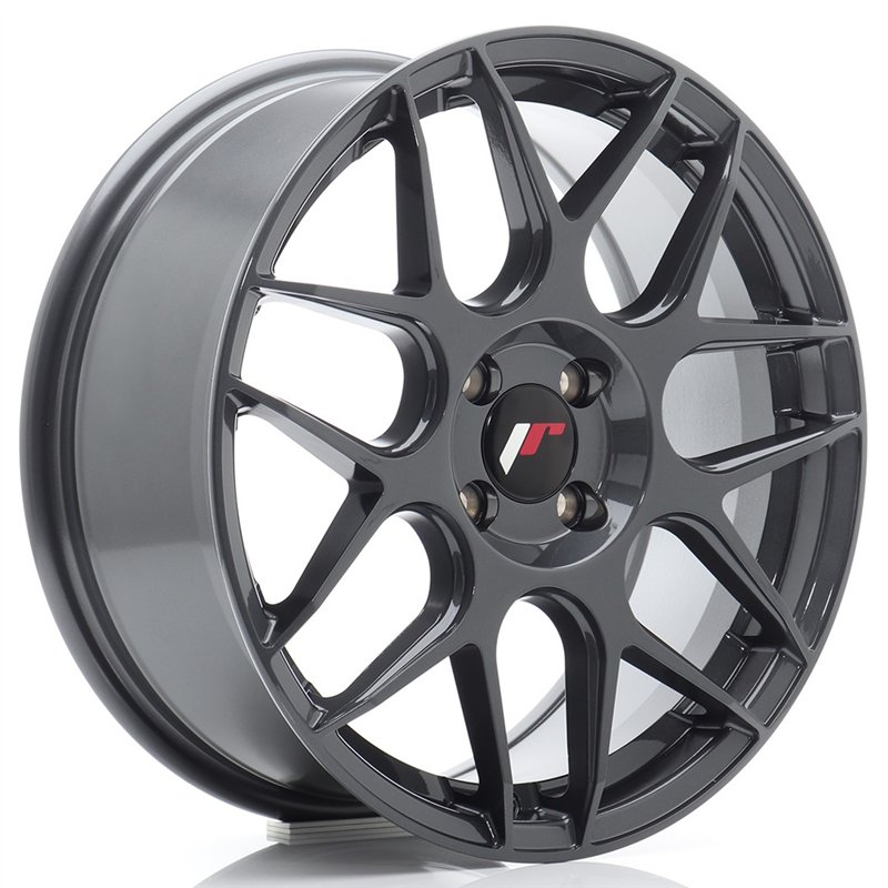 Japan Racing JR-18 17x7" 4x100 ET40, Hyper Gray