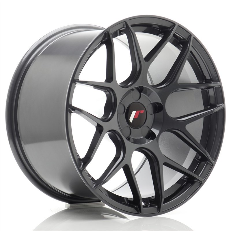 Japan Racing JR-18 Extreme Concave 18x10.5" (5 trous - sur mesure) ET0-25, Hyper Gray