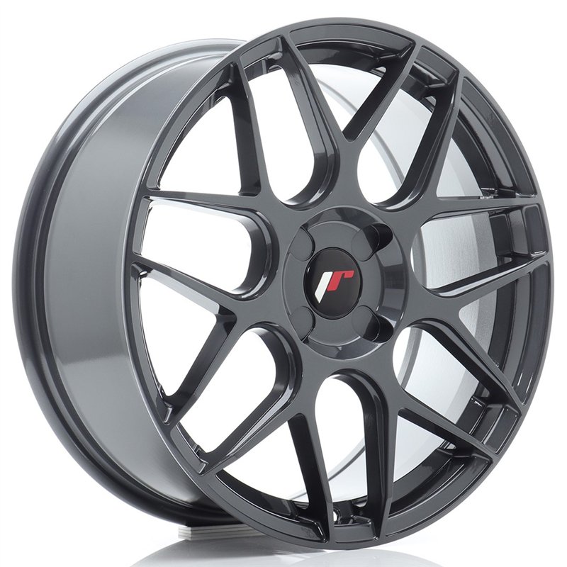 Japan Racing JR-18 18x7.5" (4 trous - sur mesure) ET20-40, Hyper Gray