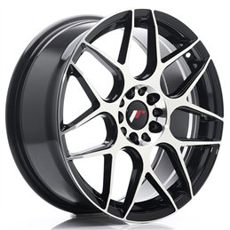 Japan Racing JR18 18x7,5 ET40 5x112/114 Noir et Branches Polies