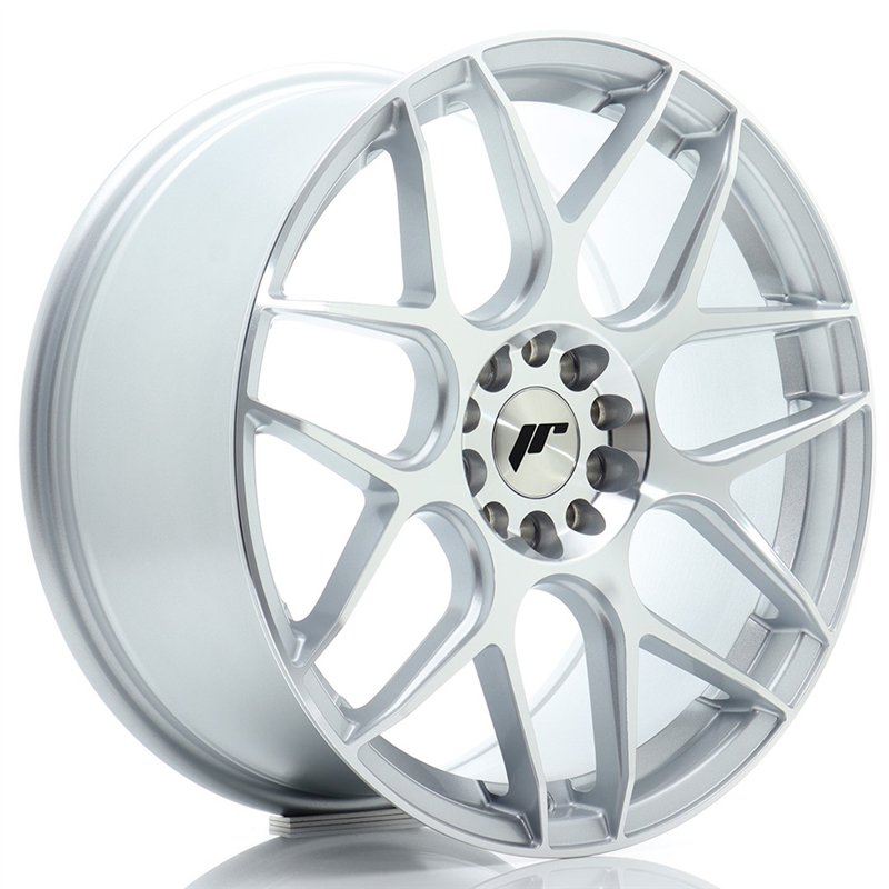 Japan Racing JR-18 18x8.5" 5x100/120 ET35, Gris Argenté Poli