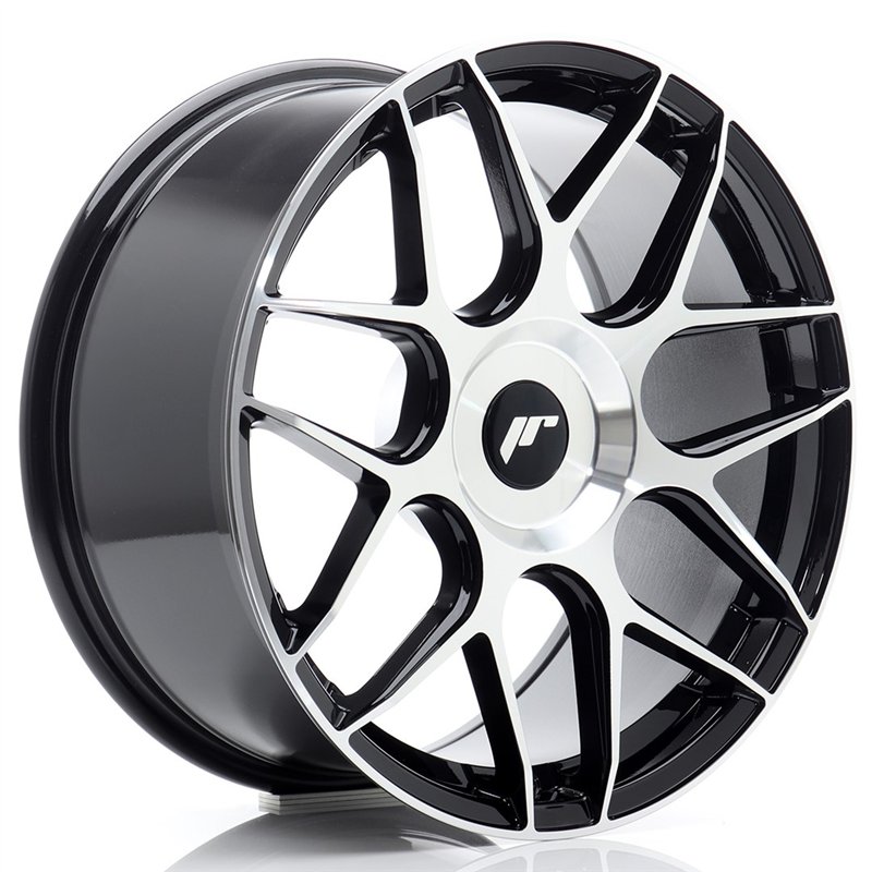 Japan Racing JR18 18x8,5 ET45 5x114,3 Noir et Branches Polies