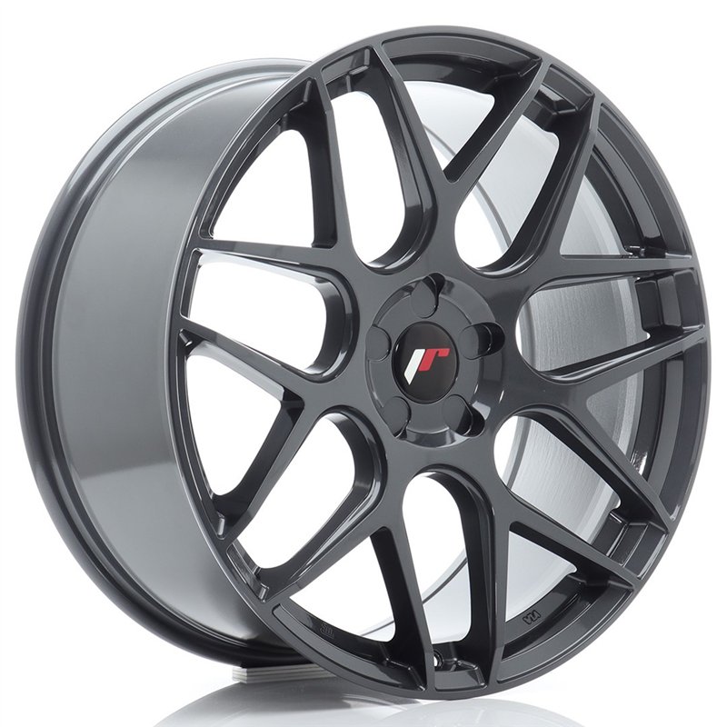 Japan Racing JR-18 20x8.5" (5 trous - sur mesure) ET20-40, Hyper Gray