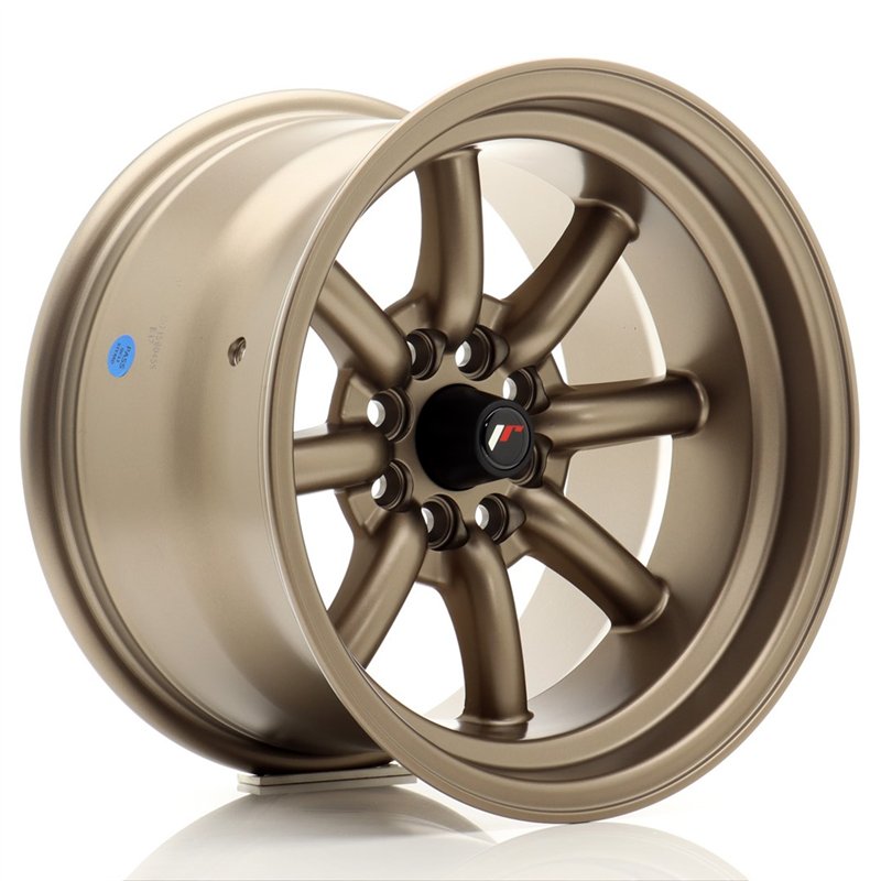 JR Wheels JR19 15x9 ET-13 4x100/114.3 Bronze Mat