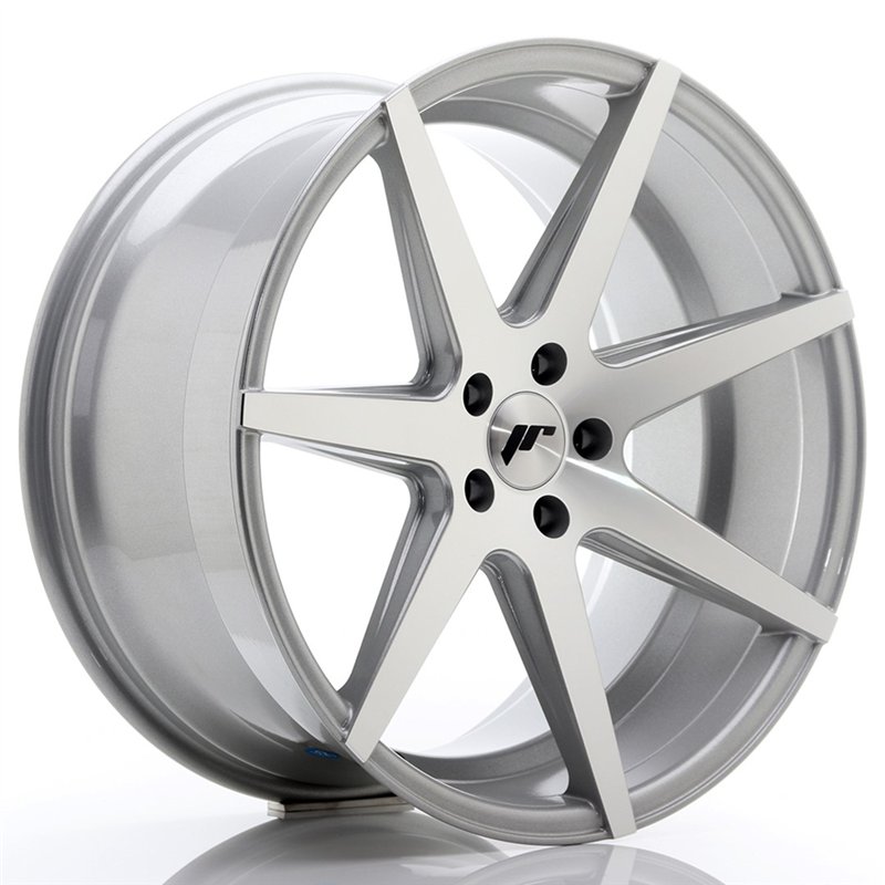 JR Wheels JR20 20x10 ET40 5x112 Argent Face Polie