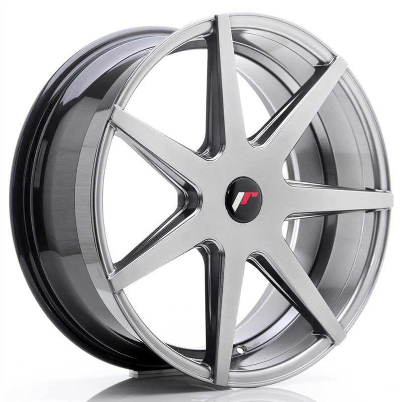 Japan Racing JR-20 20x8.5" (5 trous - sur mesure) ET20-40, Hyper Black