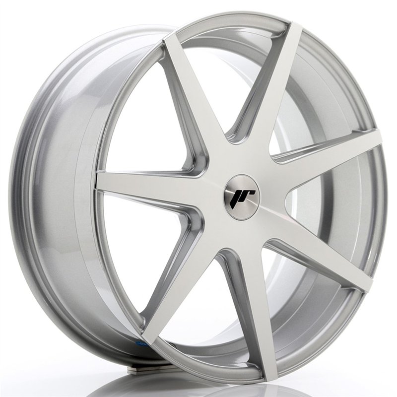 Japan Racing JR20 20x8,5 ET20-40 5H BLANK Gris Argenté / Poli