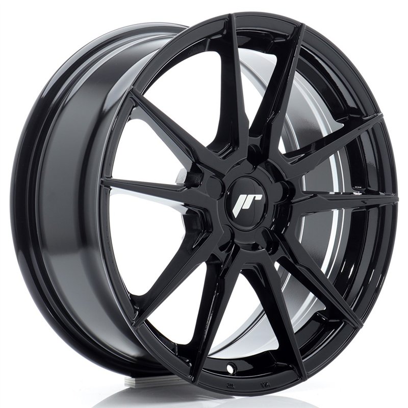 Japan Racing JR21 17x7 ET20-40 5H BLANK Noir Brillant