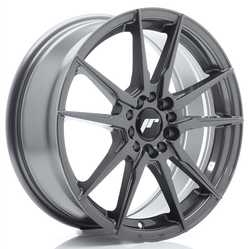 Japan Racing JR21 17x7 ET25 4x100/108 Hyper Gray