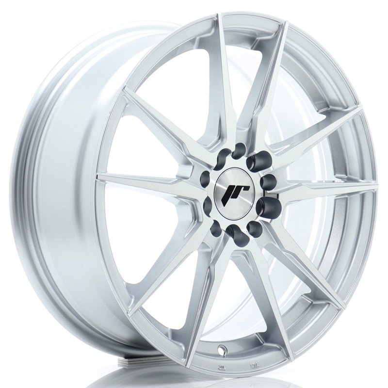 Japan Racing JR-21 17x7" 5x100/114.3 ET40, Gris Argenté Poli